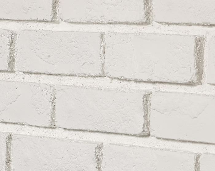 Tumbled Select Brick Interlock - White